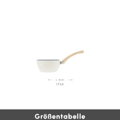 Karaca Swiss Crystal 18 Cm Induktions Milchkännchen, Creme Creme01 Discount