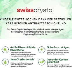 Karaca Swiss Crystal Almond Cream Pfanne mit Edelstahlgriff 16 cm Creme01