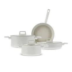 Karaca Swiss Crystal Ceramica Valenti 7-Teiliges Kochgeschirr-Set Beyaz Online