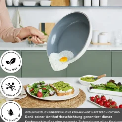 Karaca Swiss Crystal Induktions Pan Cremig, 30 Cm Best
