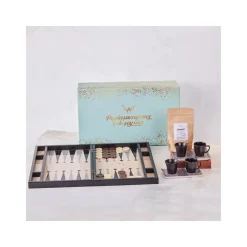 Karaca Tavla Keyfi Geschenk-Set Multıfarben