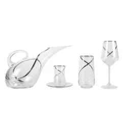 Karaca 49-teiliges Glas-Set Platino Platın Outlet