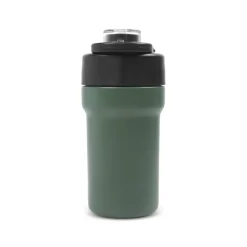 Karaca Thermosteel Camping 2-in-1 Edelstahl-Thermosflasche 450 ml Khaki Clearance