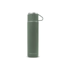 Karaca Thermosteel Earth Auslaufsicherer Edelstahl-Thermos 680 ml Khaki Clearance