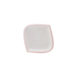 Karaca Tiny Rim für 6 Personen Frühstücksset und Servierschalen, 26 Teilig, Rosa Grün Multıfarben Clearance