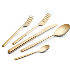 Karaca Tivoli Shiny Gold 6-Personen 30-teiliges Besteckset Outlet