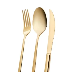 Karaca Tivoli Shiny Gold 6-Personen 30-teiliges Besteckset Outlet