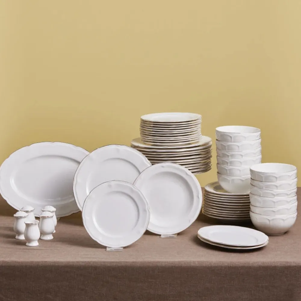Karaca Tobias 12 Personen Geschirrset, 56 Teilig Gold Clearance