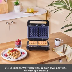 Karaca Tote Sandwich- und Waffelmaschine Inox Best