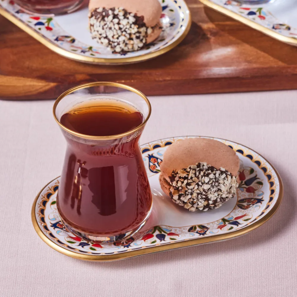 Karaca Tulip 12-Teiliges Tee-Set Multıcolor Outlet