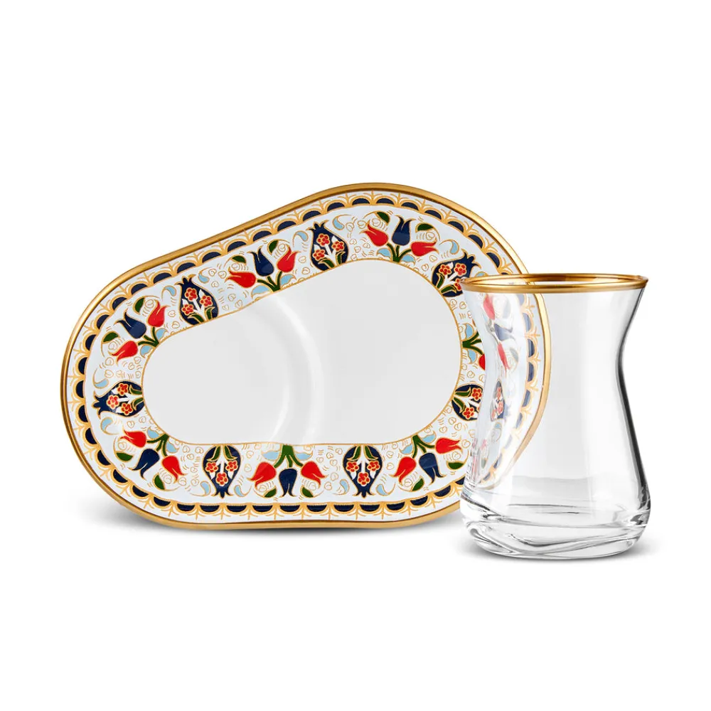 Karaca Tulip 12-Teiliges Tee-Set Multıcolor Outlet