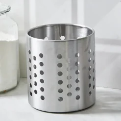 Karaca Utensilienhalter aus Edelstahl Sılber03 New