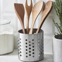 Karaca Utensilienhalter aus Edelstahl Sılber03 New