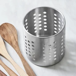 Karaca Utensilienhalter aus Edelstahl Sılber03 New