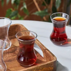 Karaca Vefa Teegläser 6-teiliges Set Klar New
