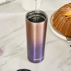 Karaca Violet, Edelstahl Thermosflasche, 450ML Multıcolor Outlet