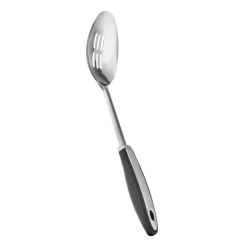 Karaca Viona Geschlitzter Servierlöffel 33 cm Grau02 Hot