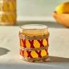 Karaca Waven Wasserglas, 285 ml, Rot Best