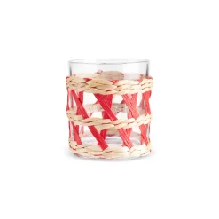 Karaca Waven Wasserglas, 285 ml, Rot Best