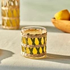 Karaca Waven Wasserglas, 285 ml, Grün New