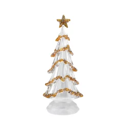 Karaca Weihnachten Led Licht Tannenbaum, 11,5x9,2x27,5 cm Weıß01 Discount