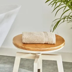 Karaca Wheat Mocha 100% Baumwolle Gästehandtuch 30X50 cm Ecru01 New