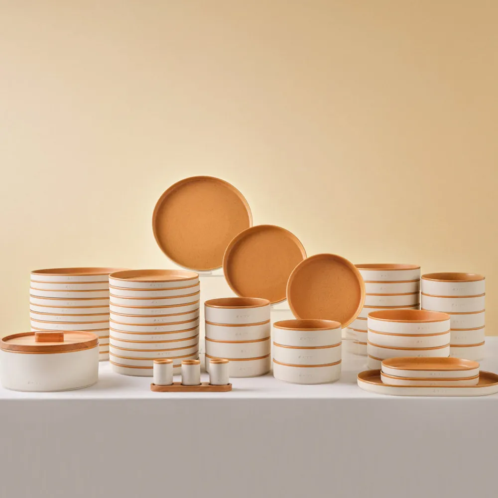Karaca x Fatih Tutak Earth Collection 57-teiliges Tafelservice für 12 Personen Online