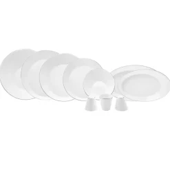 Karaca x Hussein Chalayan Streamline Sun Path 59-Teiliges 12-Personen Geschirrset Platın Clearance