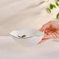 Karaca x Müge Anlı Bird Schale Gold Discount
