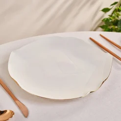 Karaca x Müge Anlı ener Servierteller 27 Cm Gold Sale