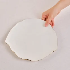 Karaca x Müge Anlı ener Servierteller 27 Cm Gold Sale
