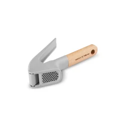 Karaca x Refika Gadgets Knoblauchpresse mit Holzgriff Grau02 Discount