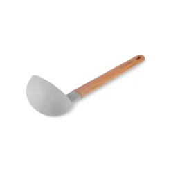 Karaca x Refika Gadgets Silikon-Kelle mit Holzgriff Grau02 Clearance