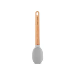 Karaca X Refika Gadgets Silikon-Servierlöffel Mit Holzgriff Grau02