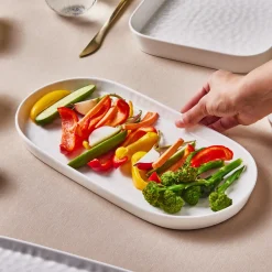 Karaca x Refika'dan Bem, Servierplatte, 34cm Beyaz Discount
