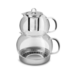 Karaca X REFİKA Gönlübol Glas Teekanne Farblös Clearance