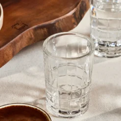 Karaca Yaren, 6-teiliges Becherset für Kaffee, 115ML Klar Hot