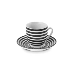 Karaca Yaren 2-teiliges Kaffeetassen-Set Schwarz01