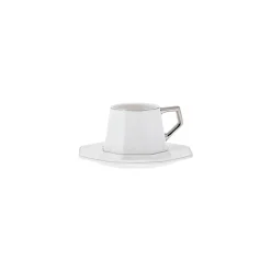 Karaca Zeher Kaffeetassen-Set für 6 Personen Weıß01 Discount
