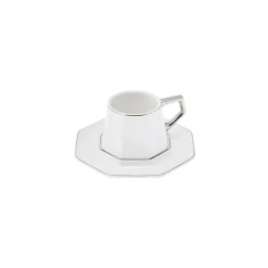 Karaca Zeher Kaffeetassen-Set für 6 Personen Weıß01 Discount