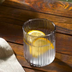 Karaca Zenith Wasserglas, 250 ml Grau02 Outlet