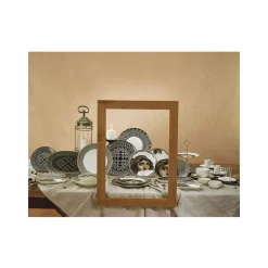 Karaca Zeugma Çingene Kız (Zigeunermädchen) Tablett 25x40 cm Weıß01 Discount