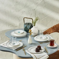 Karaca İznik Dessert-Set für 6 Personen, 18 teilig Multıfarben New