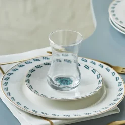 Karaca İznik Dessert-Set für 6 Personen, 18 teilig Multıfarben New