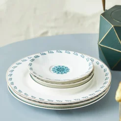 Karaca İznik Dessert-Set für 6 Personen, 18 teilig Multıfarben New