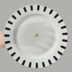 Karaca -Kollektion zum 50-jährigen Jubiläum Korea 24 Teil 6 Person Porzellan Dinner Set Schwarz01 Clearance