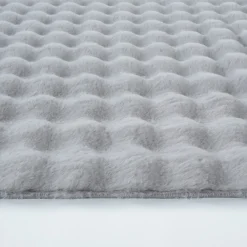 Karaca Kaschmir Teppich 7/24 Cosy Premium Bubble Hellgrau 120x180 cm Hellgrau01 Best