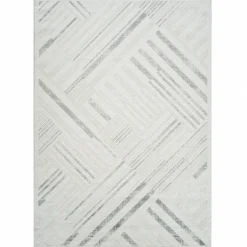 Karaca Kaschmir Teppich 7/24 Elegante Lumina Grey 80x150 cm Best