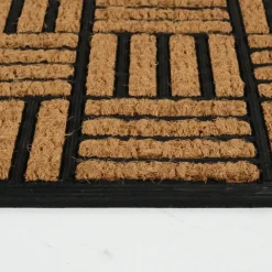 Karaca Kaschmir Teppich Gestreift Coco Fußmatte 45x75 cm Clearance