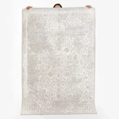 Karaca Kasmir Halı Dekorative Kunst Trend Begonie Doppelseitiger Teppich 160x230 cm Beıge01 Best